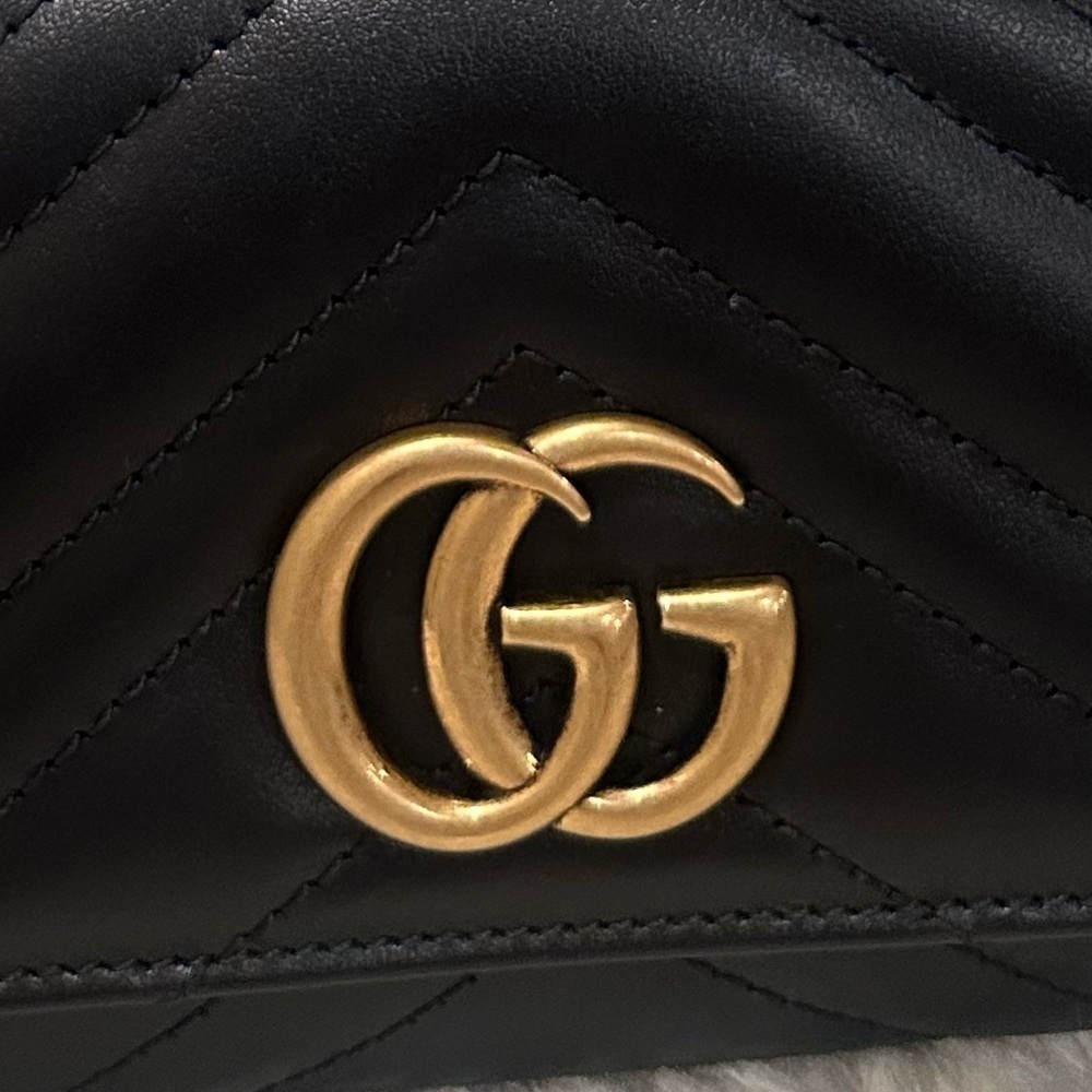 GUCCI GG MARMONT CONTINENTAL WALLET - Picture 3 of 13